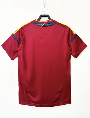 2012 Retro Spain Home Soccer Shirt — view 2