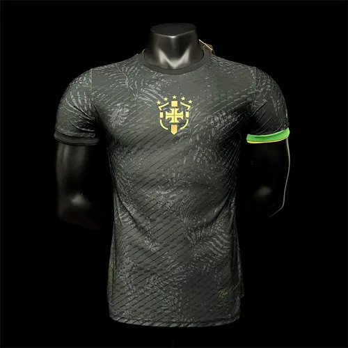 2023/2024 Player Version Brazil Special Edition Black Football Shirt AAA fan-grade