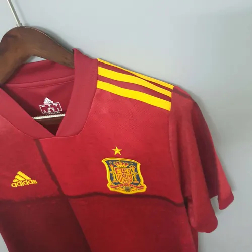 Soccer Shirt Spain 2020 Red Home — view 6