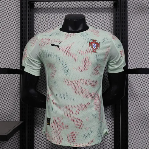 2025/2026 Player Version Portugal Pre-match uniform Football Jersey AAA fan-grade