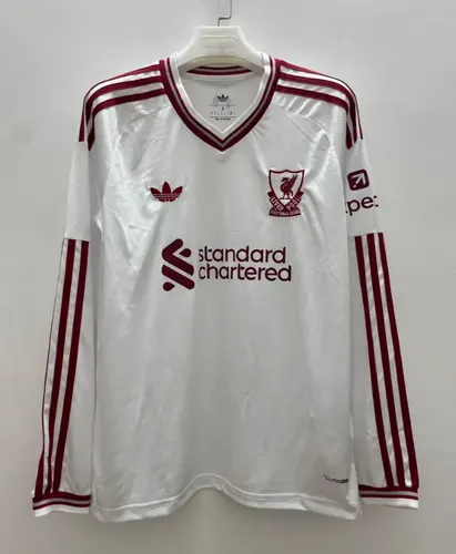 2026/2027 Long Sleeve Liverpool Away Football Jersey 1:1 Thai Quality