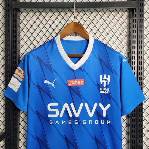 2023/2024 Al-Hilal Saudi Home Football Shirt — view 4