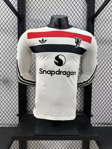 2024/2025 Player Version Manchester United Third Away Long Sleeve Football Shirt AAA fan-grade