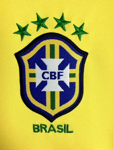 1998 Retro Long Sleeve Brazil Soccer Jersey Home AAA fan-grade — view 4