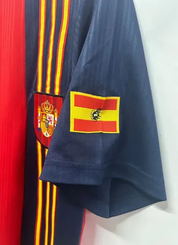 1996 Retro Spain Home Soccer Shirt — view 4