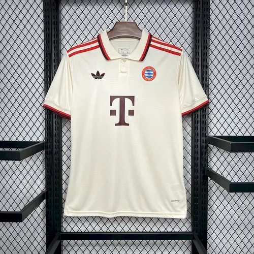 Maillot de football extérieur troisième Bayern Munich 2024/2025 Qualité Thaï