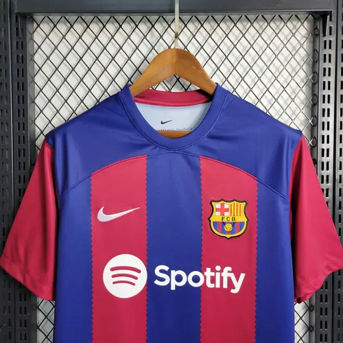2023/2024 Barcelona Home Football Shirt AAA fan-grade — view 4