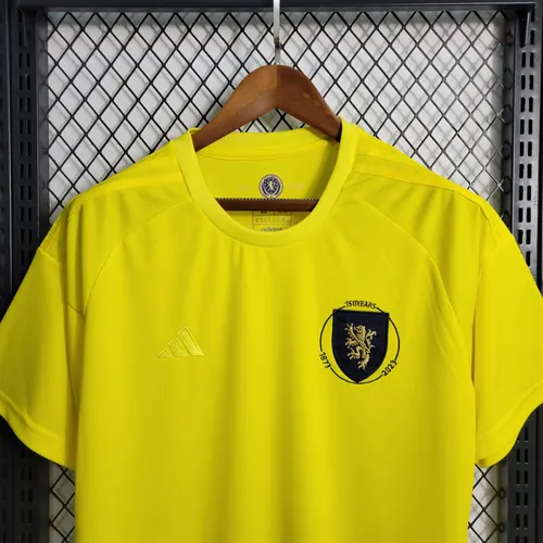 2023 Scotland Goalkeeper Yellow Football Shirt — view 4