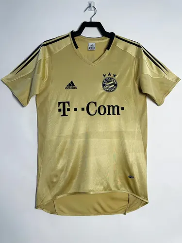 Camisa de Futebol Retro 2003/2004 Bayern Munich Visitante Qualidade Tailandesa