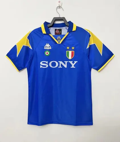1995/1996 Maillot Extérieur Rétro Juventus Qualité Thaï
