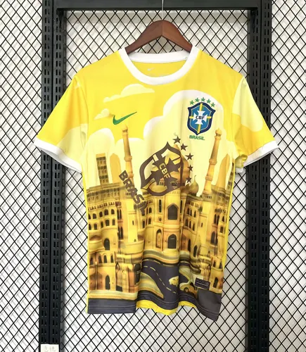 2025/2026 Brazil Special Edition Yellow Football Shirt AAA fan-grade