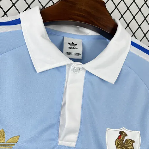 2026 France 120th Anniversary Blue Long Sleeve Retro Jersey — view 5
