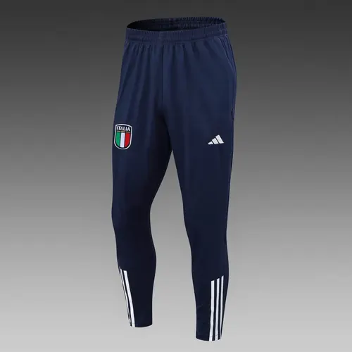2023 Italy Half-Pull Training Suit Off-White Soccer Shirt Set — view 5