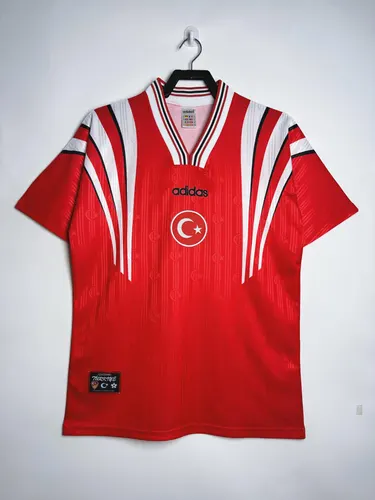 1996 Retro Türkiye National Team Home Football Shirt 1:1 Thai Quality