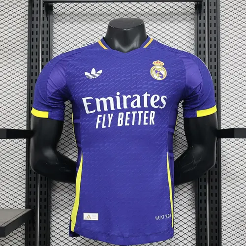 2024/2025 Spielerversion Real Madrid Drittauswärts Fußballtrikot AAA fan-gradät