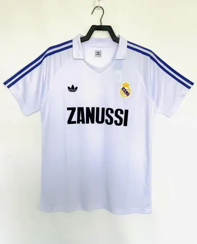 1984/1985 Rétro Real Madrid Domicile Maillot de Football Qualité Thaï