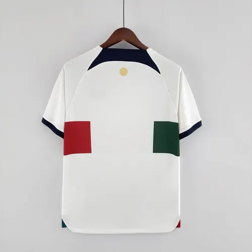 Camisa de Futebol Portugal Fora Copa do Mundo FIFA 2022 — view 2