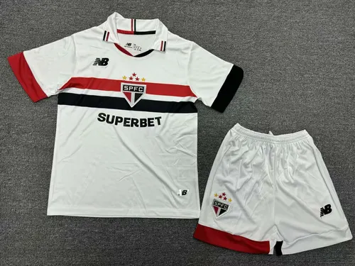 2024/2025 São Paulo Home Jersey AAA fan-grade Kids Size