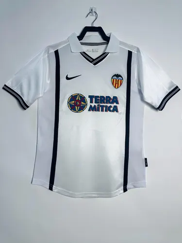 2000/2001 Retro Valencia Home Football Shirt AAA fan-grade