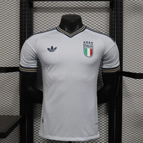 2026 Versión Jugador Italia Visitante Camiseta de Fútbol Calidad Tailandesa