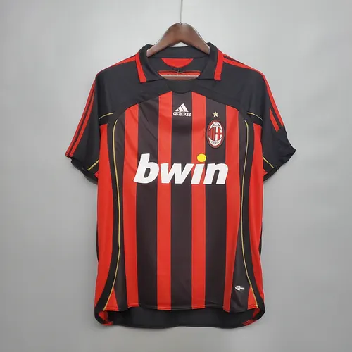 Camiseta Fútbol Retro AC Milan Local 2006/2007 Calidad Tailandesa
