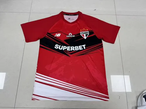 2025/2026 São Paulo Training uniform red Football Jersey AAA fan-grade