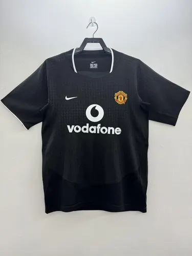 2003-2004 Retro Manchester United Equipación Visitante Camiseta de Fútbol Calidad Tailandesa