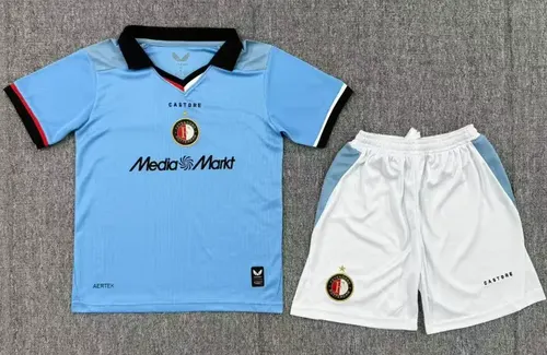 Maillot de football extérieur Feyenoord Rotterdam 2026/2027 Qualité thaïlandaise 1:1 Taille enfant