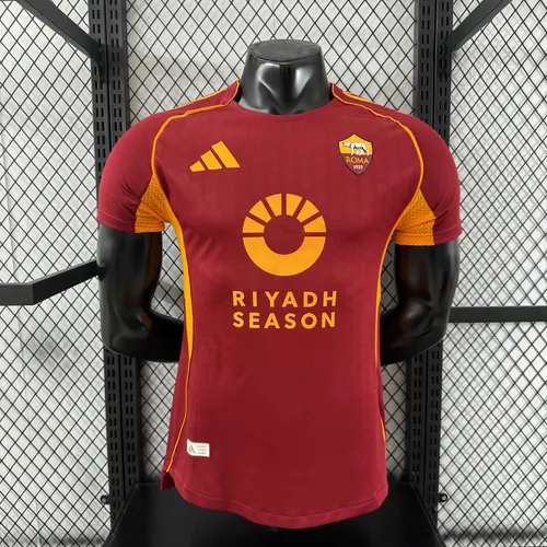 2025/2026 Player Version Roma Home Football Jersey AAA fan-grade