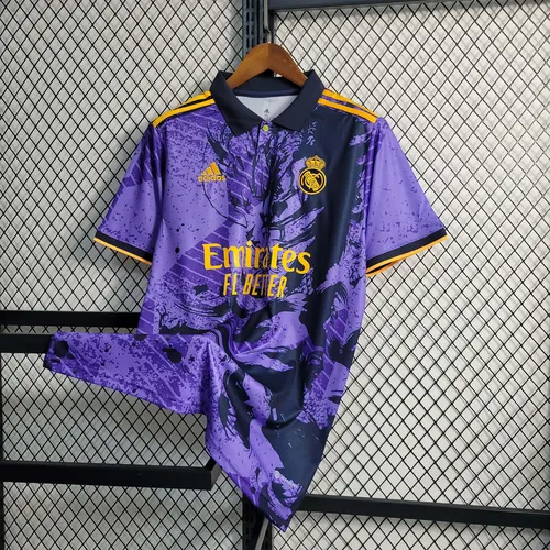 2023/2024 Real Madrid Purple Special Edition Football Shirt AAA fan-grade — view 3