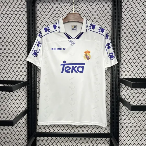 Maillot Domicile Rétro Real Madrid 1994/1996 Qualité Thaï