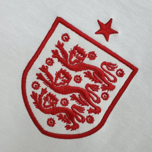 2012 Retro England Home Soccer Jersey AAA fan-grade — view 7