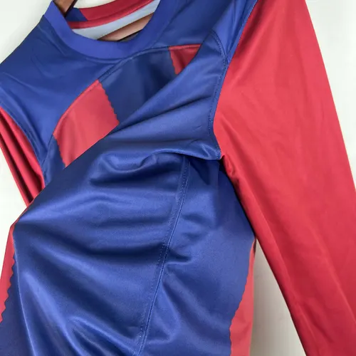2023/2024 Manga Longa Barcelona Home Qualidade Tailandesa — view 7