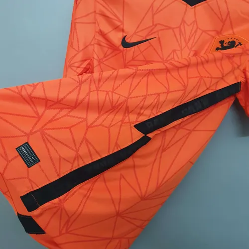 Soccer Shirt Netherlands 2020 Red Home — view 6