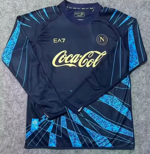 2026/2027 Long Sleeve Napoli Pre-Match Football Jersey 1:1 Thai Quality