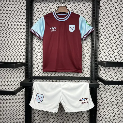 2024/2025 West Ham United Football Shirt Home AAA fan-grade Kids Size