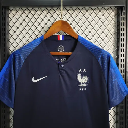 2018 Retro France Home Football Shirt AAA fan-grade — view 6