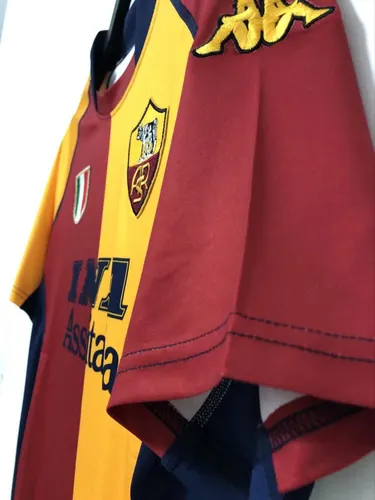2000-2001 Retro Roma Home Soccer Jersey AAA fan-grade — view 6