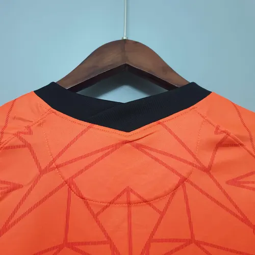Soccer Shirt Netherlands 2020 Red Home — view 5