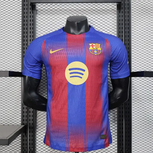 2025/2026 Player Version Barcelona Home Football Jersey AAA fan-grade