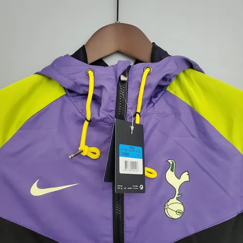 2021/2022 Tottenham Jersey Windbreaker Purple-Black — view 3