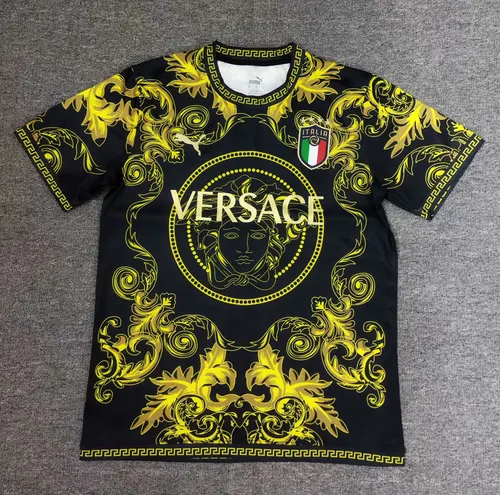 2024/2025 Italy Special Edition Black and gold Football Jersey AAA fan-grade