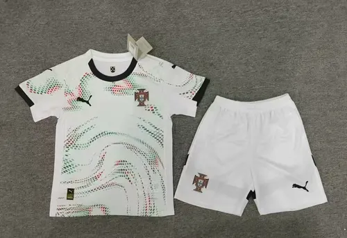 2025/2026 Portugal アウェイ フットボール ジャージ タイ品質 キッズサイズ