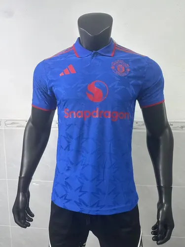 2025/2026 Player Version Manchester United Special Edition Blue Football Jersey AAA fan-grade