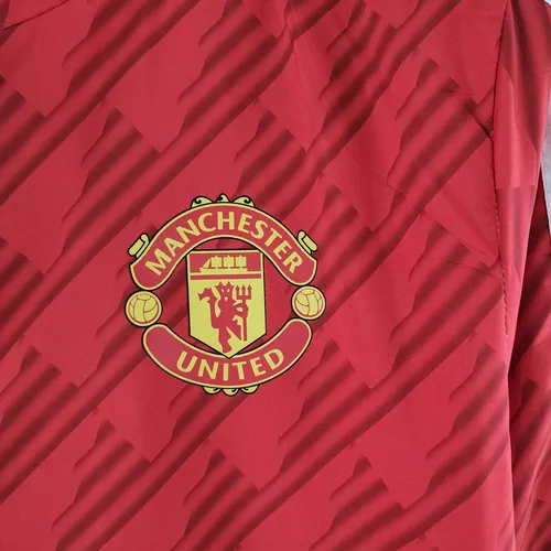 2022/2023 Manchester United Windbreaker Red White Edge — view 5