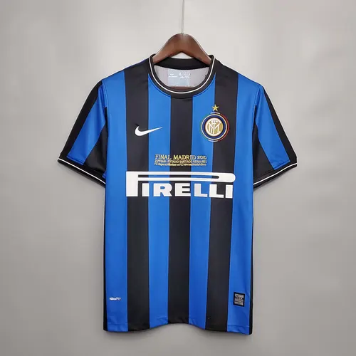 2009/2010 Rétro Internazionale Milan Domicile Maillot de Football Qualité Thaï