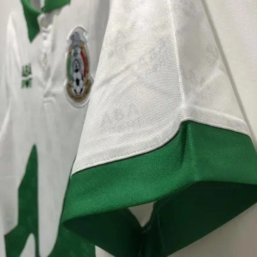 1995 Retro Mexico Away Soccer Jersey AAA fan-grade — view 6