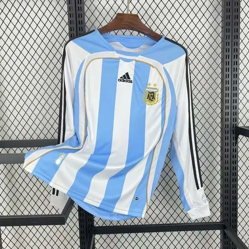 2006-07 Argentina Retro Long Sleeve AAA fan-grade — view 1