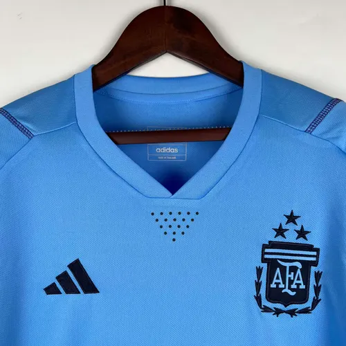 2023 Argentina National Team Training Suit Blue Jersey — view 3