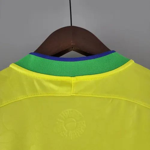 2022 World Cup Brazil Home Soccer Jersey — view 7